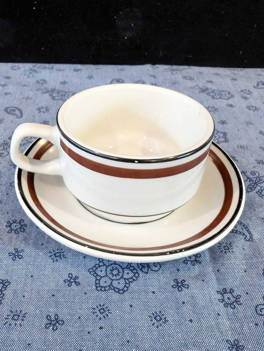 Vintage Lubiana Espresso Cup And Saucer